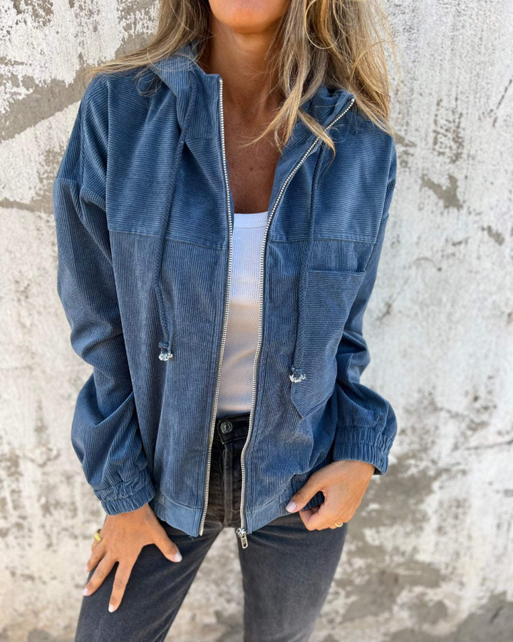 The Céleste Corduroy Comfort Jacket