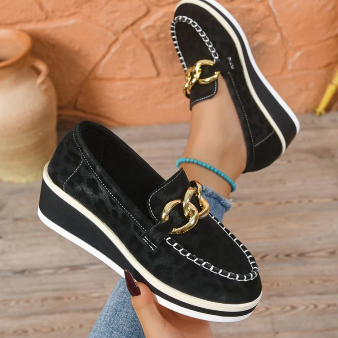 Chain-Link Platform Loafer